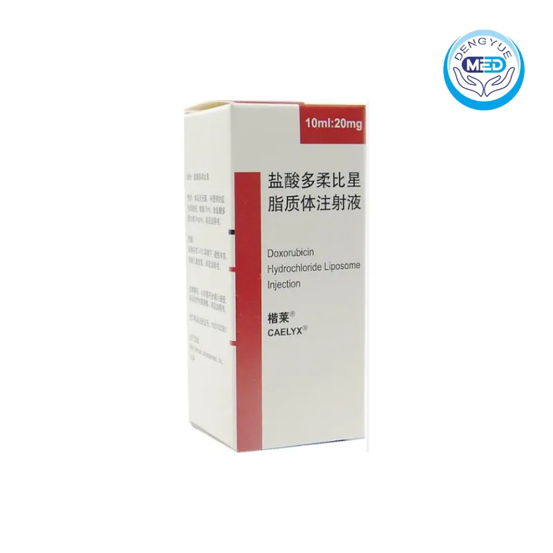 caelyx doxorubicin hydrochloride liposome injection 10ml 20mg per vial
