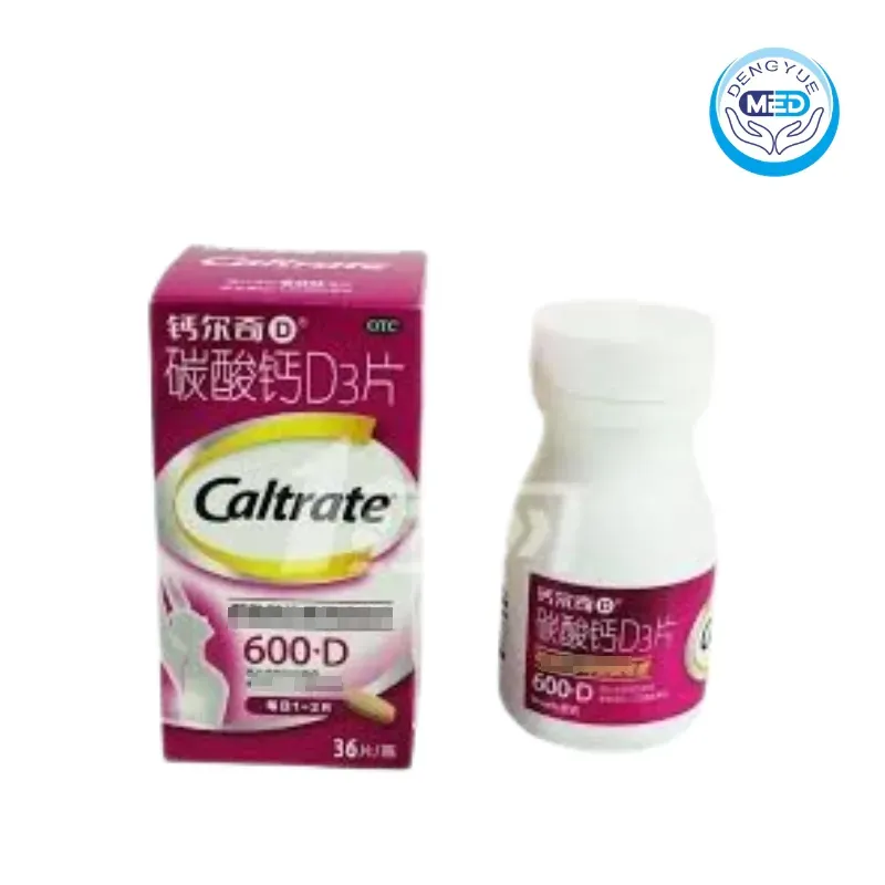 caltrate calcium carbonate and vitamin d3 tablet 36 tablets per bottle per box